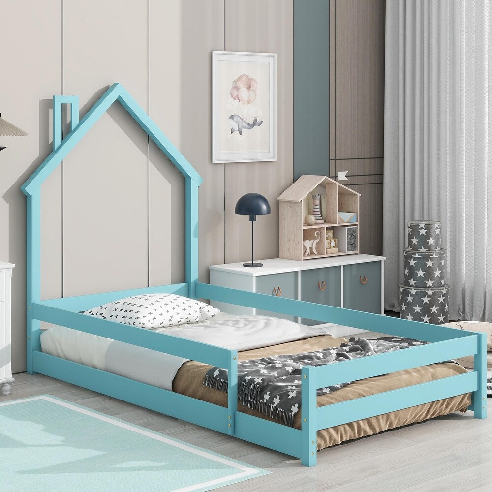 Blue kids bedroom set top