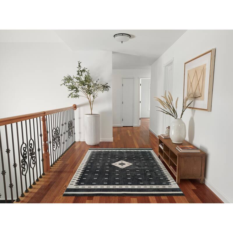 Momeni Noho Polyester Geometric Area Rug
