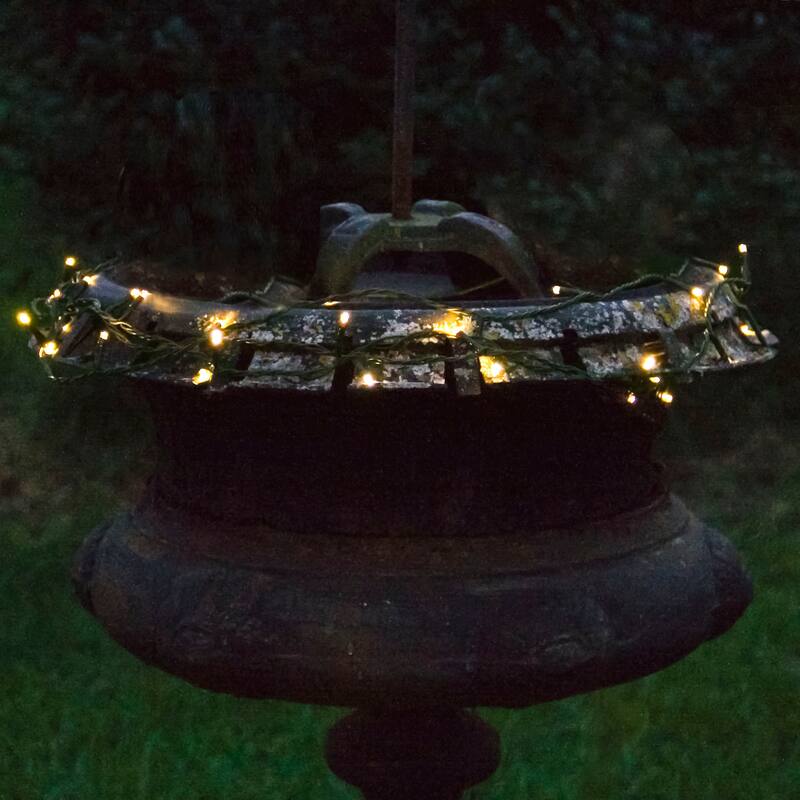 50 LED Battery Operated String Lights Warm White