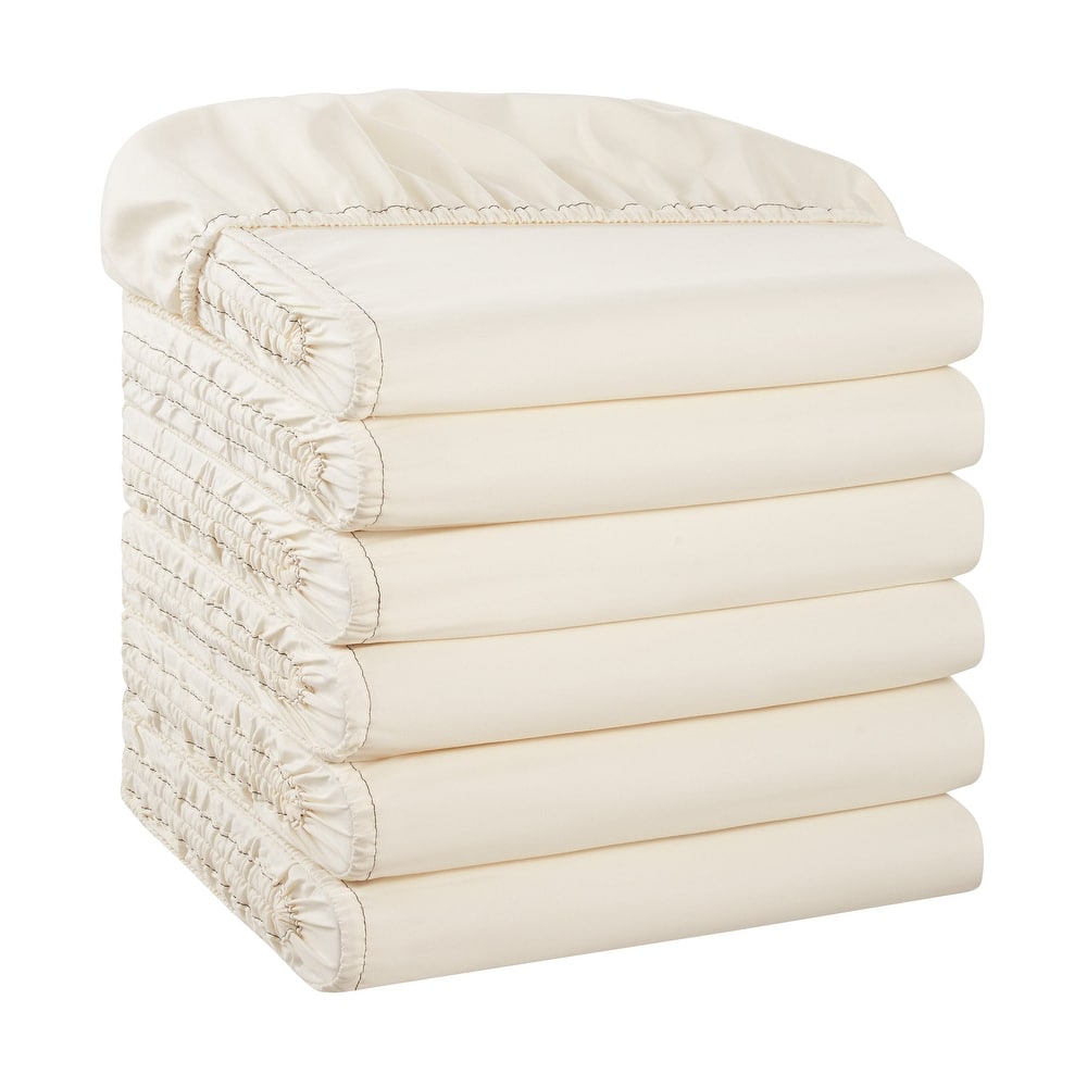 Host & Home Microfiber Fitted Sheets (6 Pack)