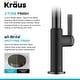 preview thumbnail 67 of 149, Kraus 2-Function 1-Handle 1-Hole Pulldown Sprayer Brass Kitchen Faucet