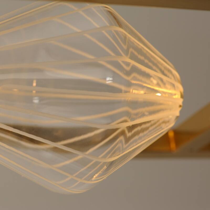 Studio M SM24849 Zeppelin 6" Wide LED Linear Chandelier by Nina Magon