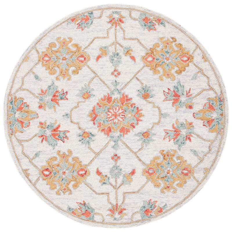 SAFAVIEH Handmade Micro-Loop Burcin Modern Wool Rug