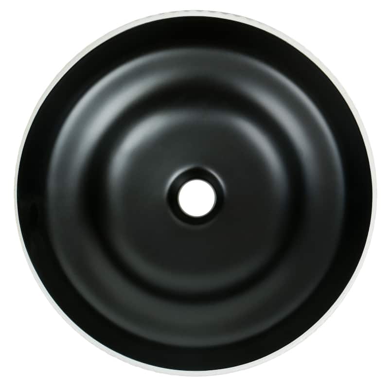 Fine Fixtures Dumbo Modern Bathroom Vanity -Black Rack with Vessel Sink