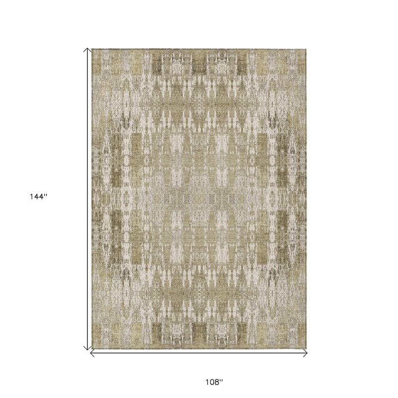 HomeRoots Moroccan Transitional Rectangle Outdoor Rug