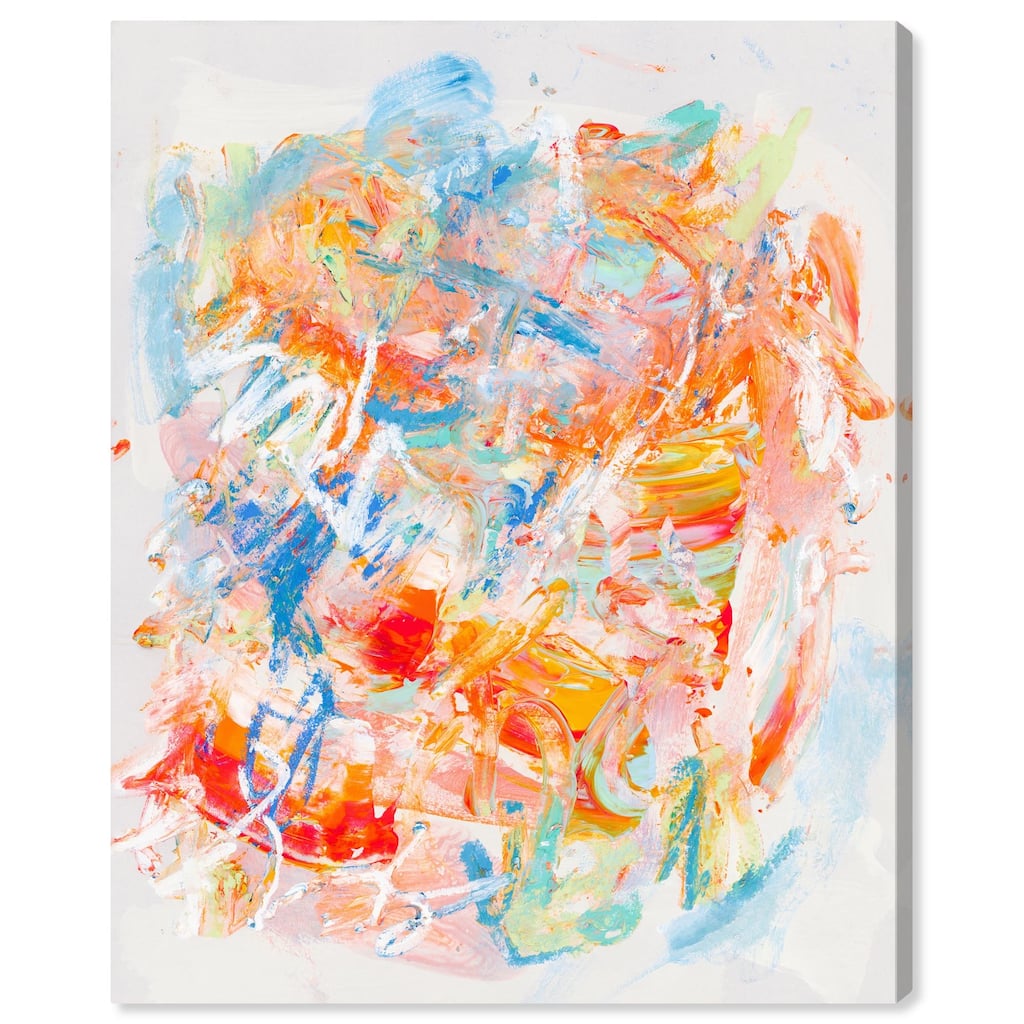 Swirling Hues I Canvas by Art Remedy, Gallery Wrapped