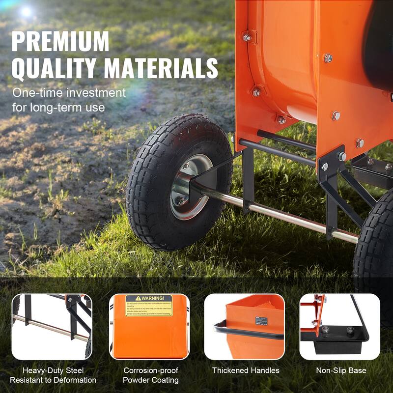 Wood Chipper Shredder Mulcher for Forestry Gardens, Landscaping Bed