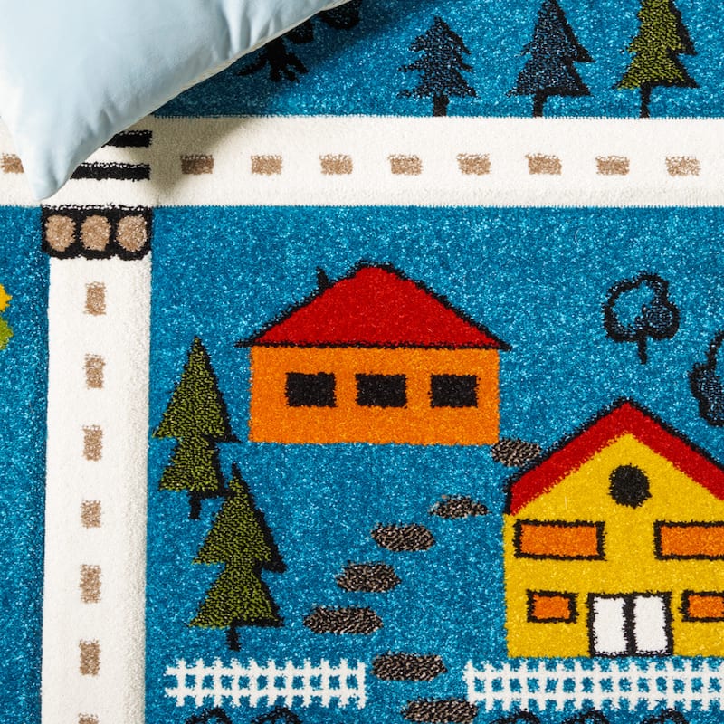SAFAVIEH Carousel Kids Helmgard Transitional Rug