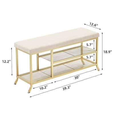 Shoe Storage Bench for Entryway