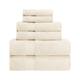 Miranda Haus Soft and Absorbent Zero Twist Cotton 6-piece Towel Set