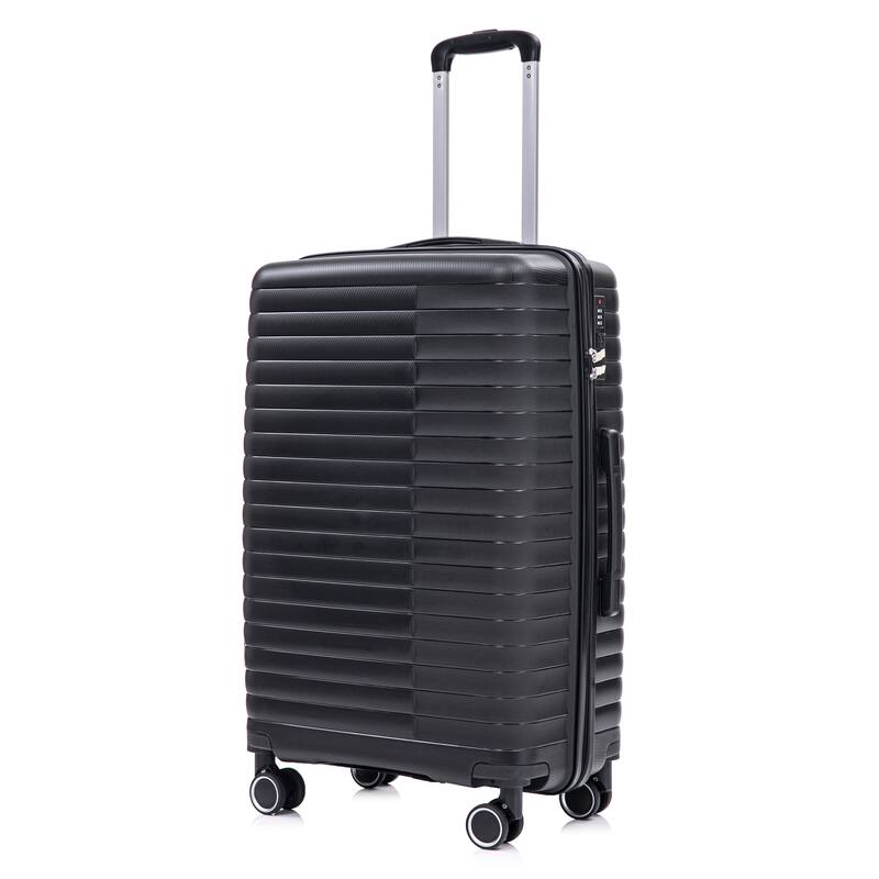 14IN 20IN 24IN 28IN 4 pcs/set in PP Spinner Wheel Luggage, Carry on Suitcase, Iron Pull Rod, Combination Password Lock
