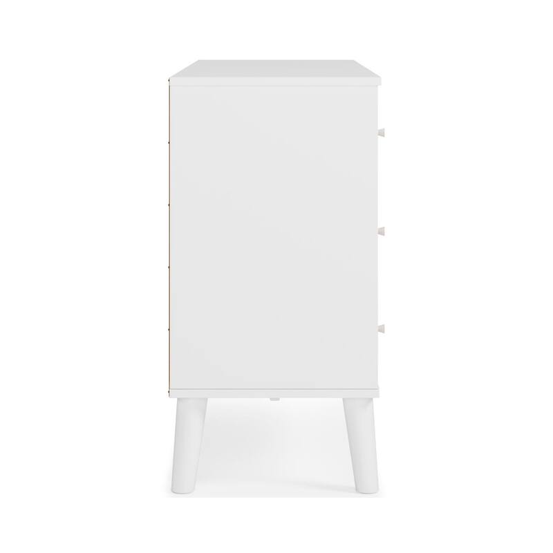 Ashley Furniture Piperton Two-tone Brown/White Chest of Drawers