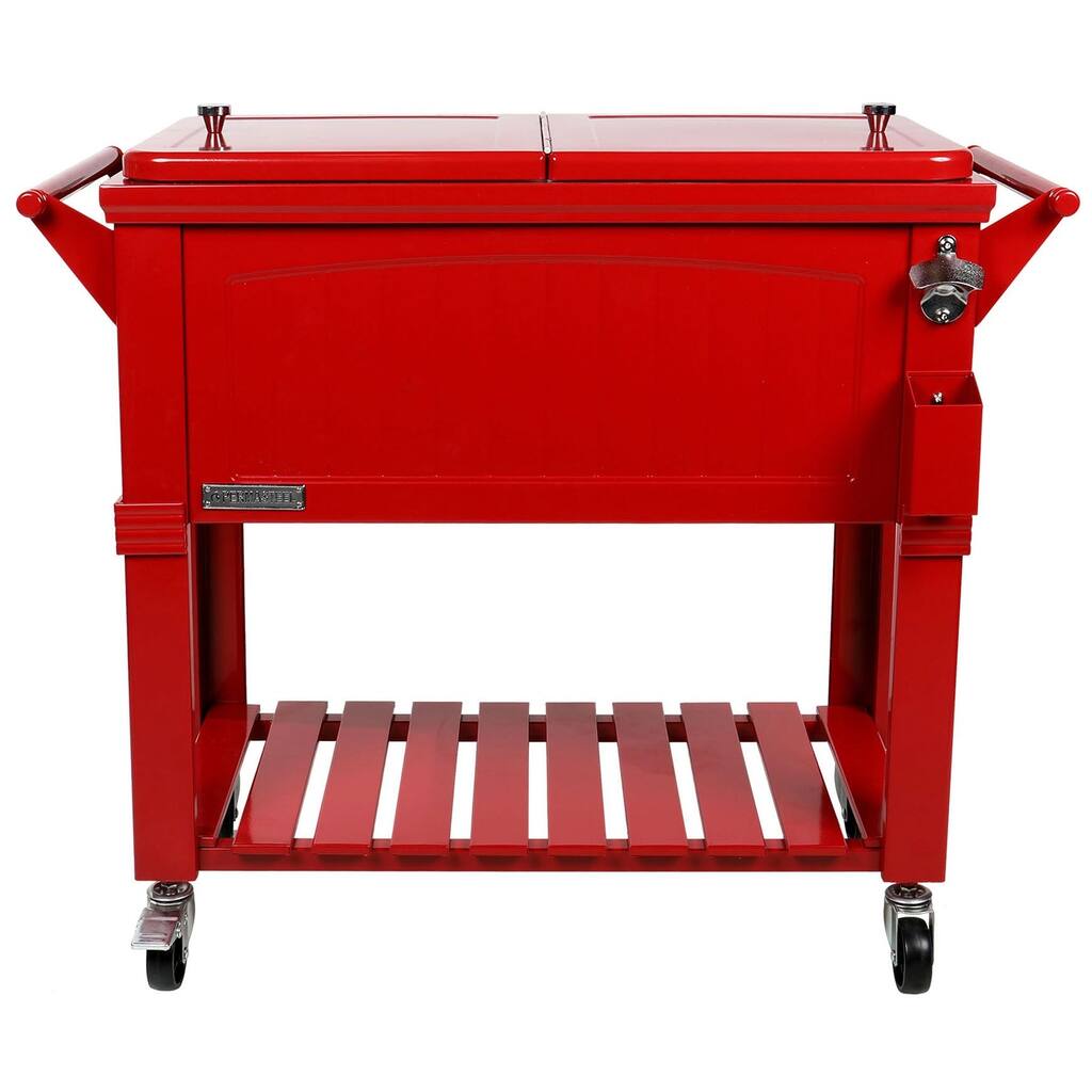 Permasteel 80 Qt. Furniture Style Patio Cooler
