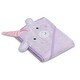 preview thumbnail 2 of 3, Baby/Infant Hooded Bath Towel - Super Soft and Absorbent- Newborn Essential - Light Purple Unicorn