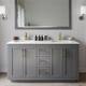 Option Dark Gray / Giotto Quartz Top / Brushed Gold