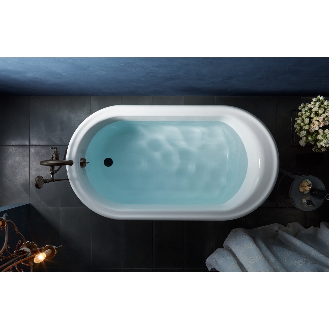Kohler K 710 W Iron Works Collection 66 Clawfoot Bath Tub Kohler K 710 W Iron Works