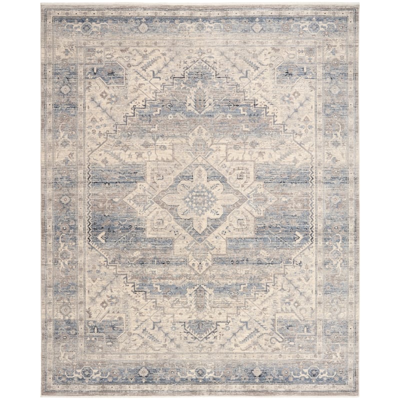 Nourison Home Sultana Indoor only Blue Vintage Persian Area Rug