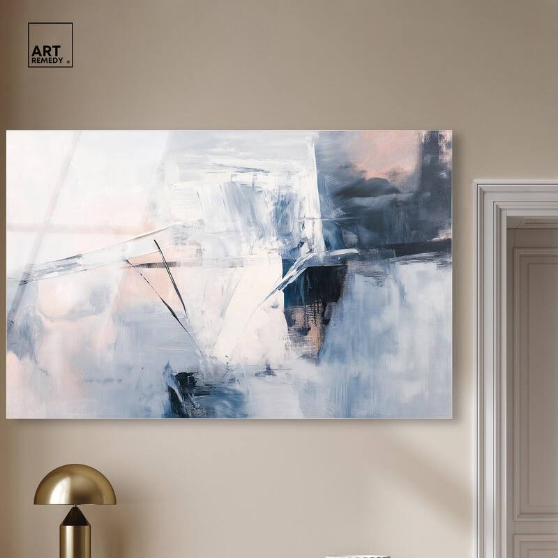 Blue Rapture I Acrylic by Art Remedy, Ready to Hang