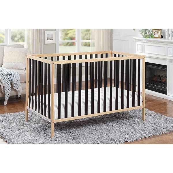 slide 2 of 19, Baby Cache Deux Remi 3-in-1 Convertible Island Crib Natural/Black
