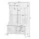 preview thumbnail 7 of 32, Hall Tree Entryway Bench Storage Bench for Entrance -17.7"Wx40.15"D
