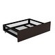 preview thumbnail 7 of 16, Full Size Metal House Platform Bed with Headboard and Footboard,Roof Design,Two Drawers,Safe Guaranteed