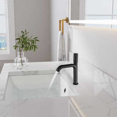 Modern Single Handle Bathroom Vessel Faucet