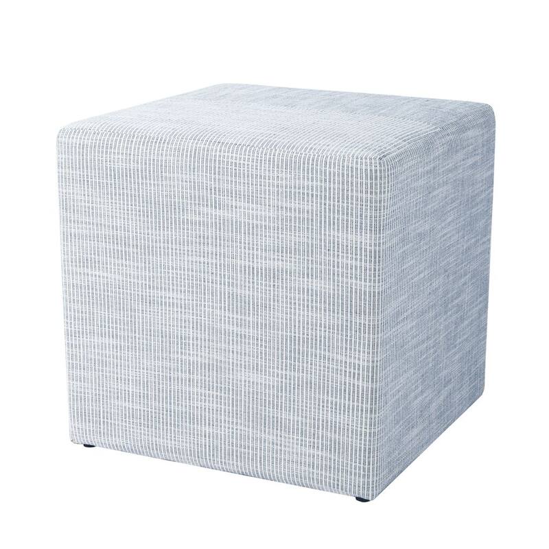 HomePop Soft Cube Ottoman