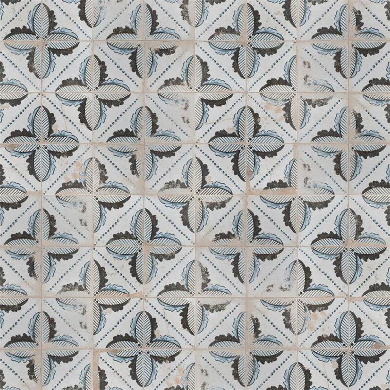 Merola Tile Kings Root Pinnate 17-5/8" x 17-5/8" Ceramic Floor and Wall Tile
