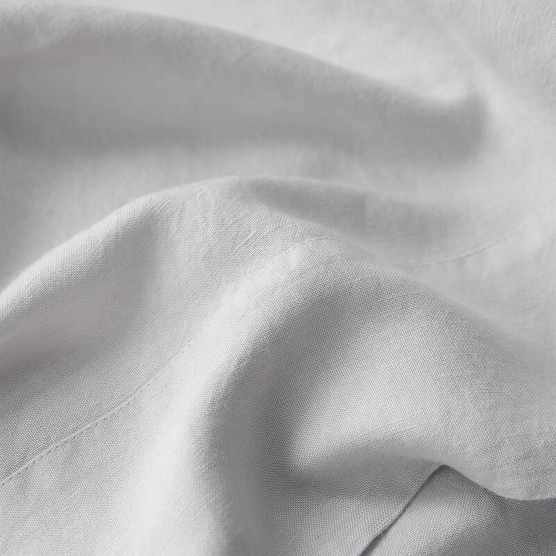 Dark Sky Reserve® - Bamboo Linen Sheet Set - Portugal Made - Glacier Gray