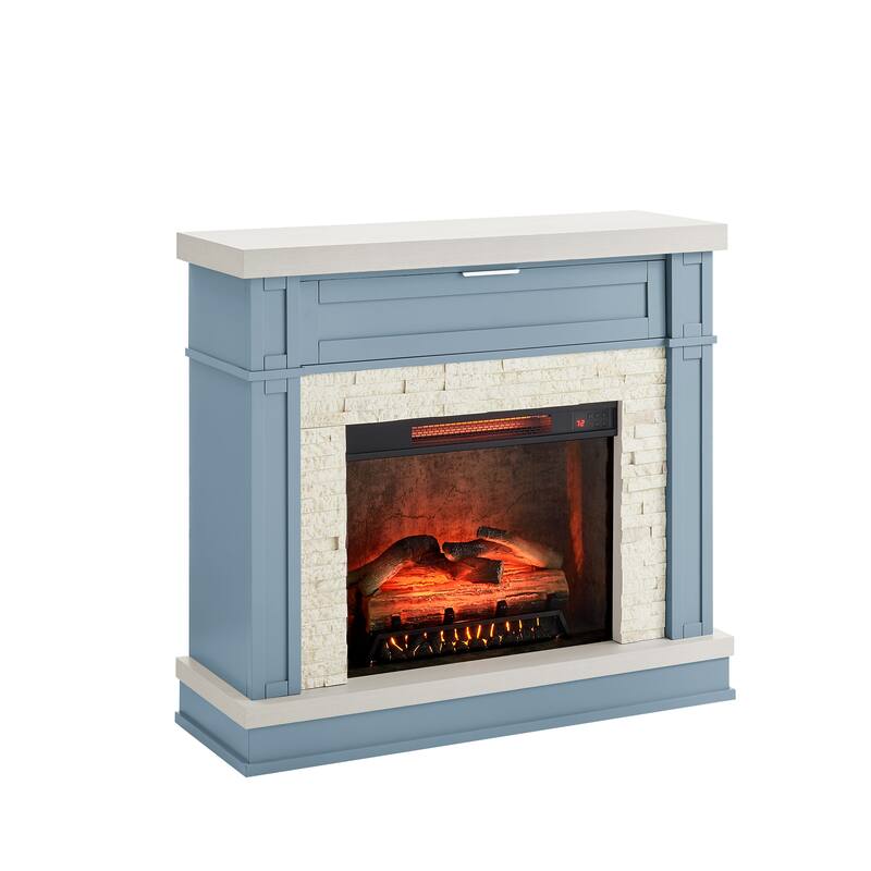 Ephersyn Electric Fireplace with Flame Effect