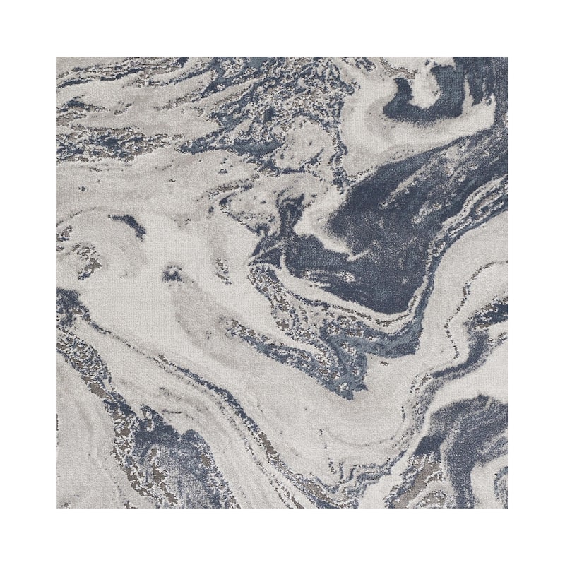 Livabliss Tibetan Modern Swirl Area Rug