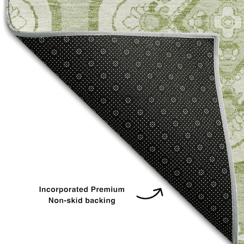 Premium Washable Super Soft Global Glam Mayfield Rug