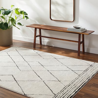 Livabliss Freud Moroccan Diamond Area Rug