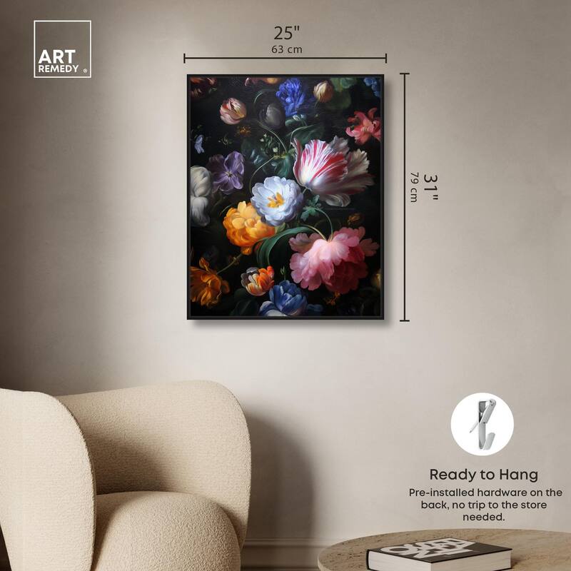 Aleia Baroque II Canvas by Art Remedy