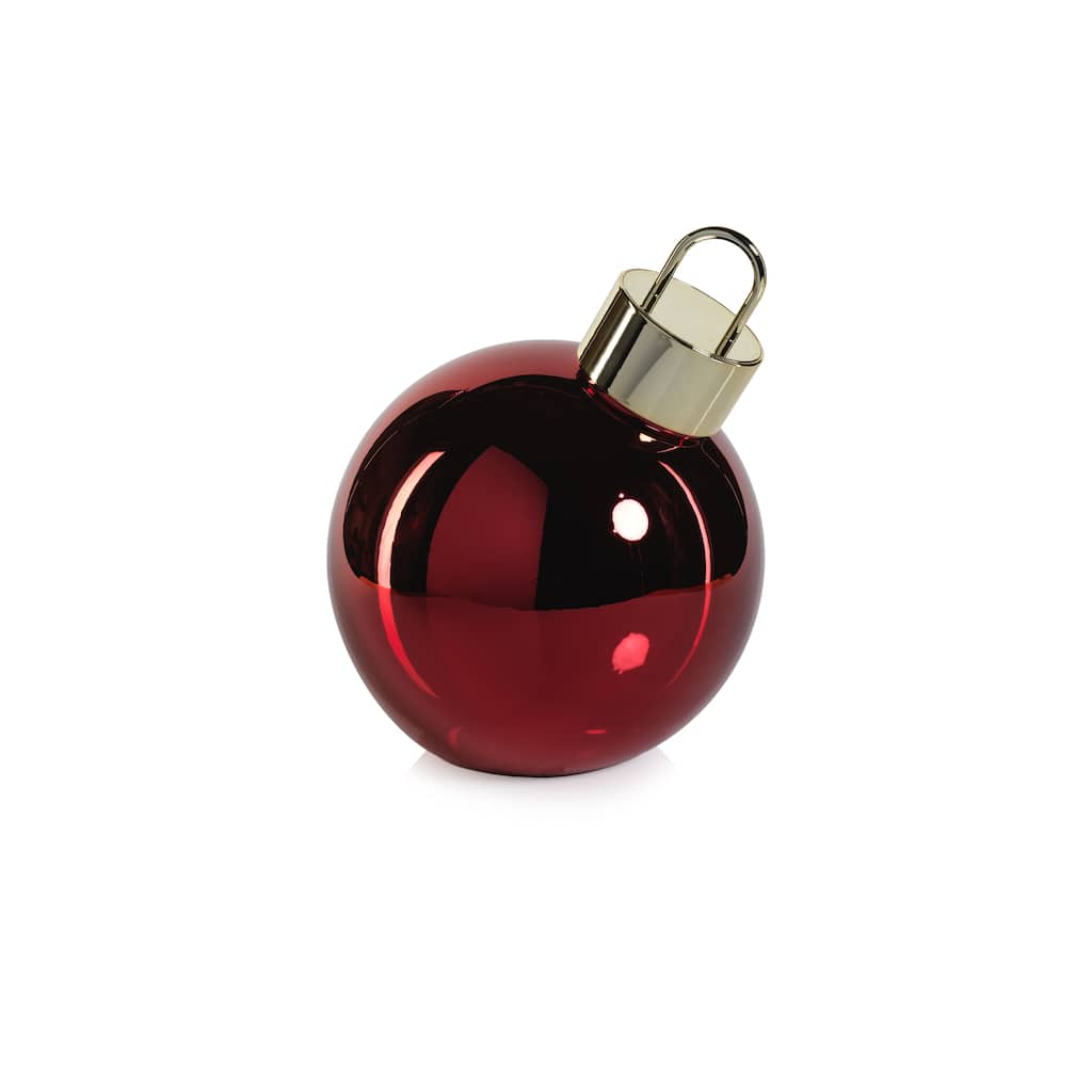 LED Oversized 9.75" Glass Ball Ornament
