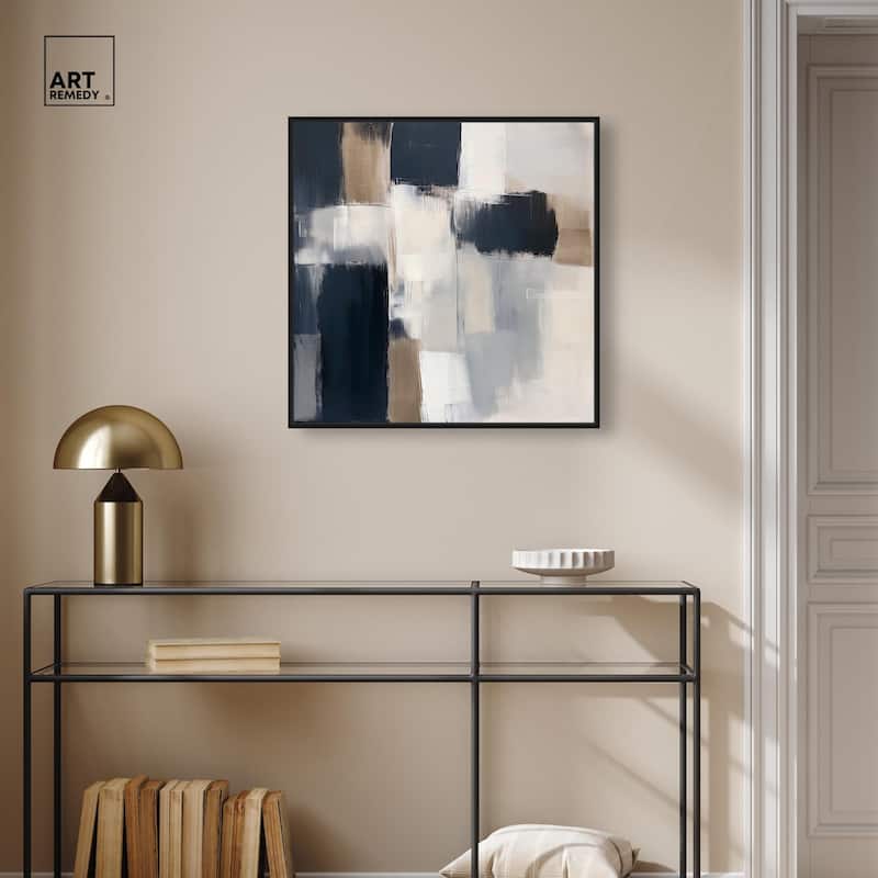 Blue Undertone II Canvas by Art Remedy