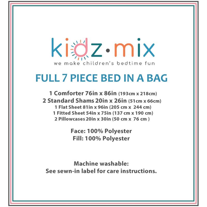 Kidz Mix Dinosaur Forest Bed In A Bag