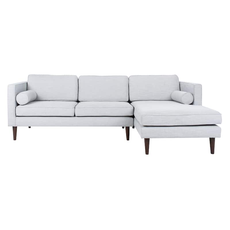 SAFAVIEH Couture Dulce Mid Century Chaise Sofa - 98"W x 60"D x 33"H