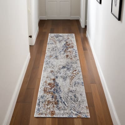 HomeRootsAbstract Bohemian Runner Area Rug