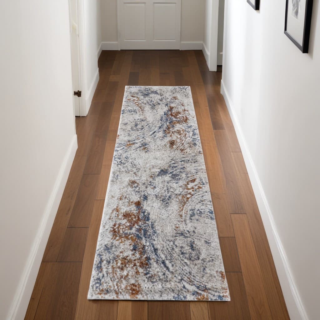 HomeRootsAbstract Bohemian Runner Area Rug