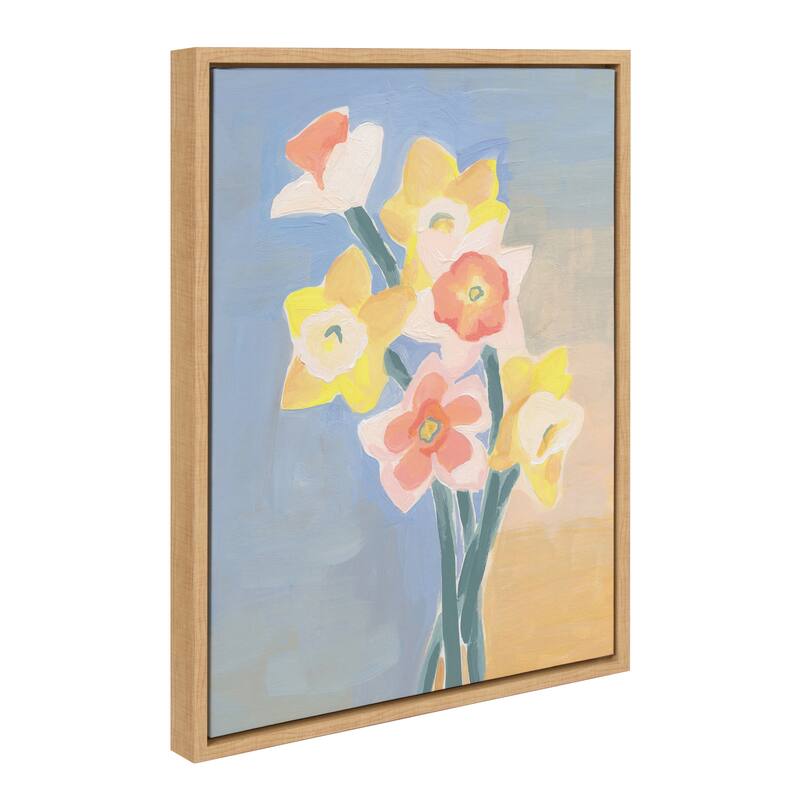 Kate and Laurel Sylvie Morning Framed Canvas by Kate Aurelia Holloway