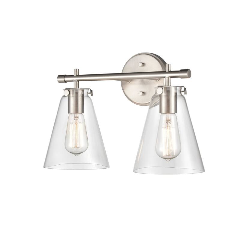 Millennium Lighting 2 Light 16" Wide Bathroom Vanity Light with Clear