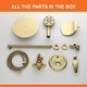 preview thumbnail 10 of 28, Wall Mount Tub Shower Faucet With Hand Shower Rainfall Shower System Set With Tub Spout Pressure Balance 10 Inch Shower Head Set