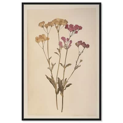 Dried Flower Canvas by Art Remedy