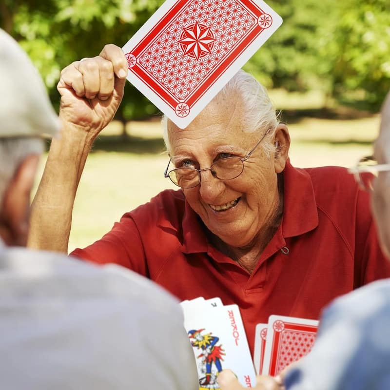 GSE Jumbo Playing Cards, Giant Playing Card Deck, Oversize Large Huge Playing Cards for All Ages