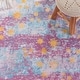 preview thumbnail 11 of 13, SAFAVIEH Kids Playhouse Machine Washable Slip Resistant Rachida Rainbow Rug