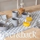 preview thumbnail 42 of 91, Over&back Hand-Blocked Printed Cotton Table Runner - Machine Washable