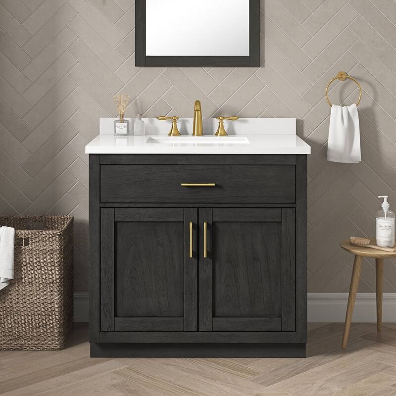 Bailey Bathroom Vanity with Power Bar