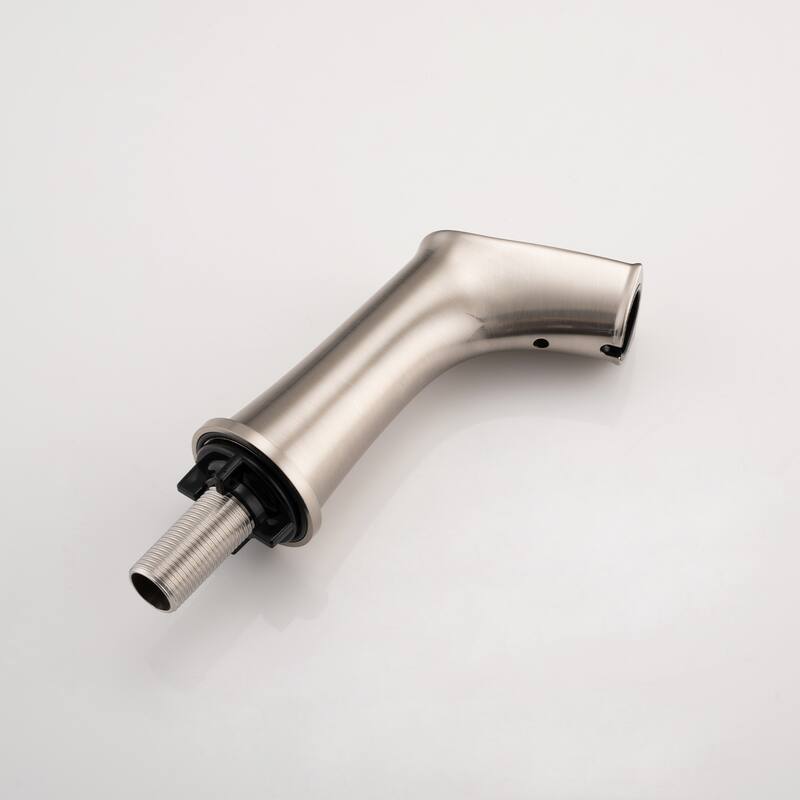 2 Handle Bathroom Sink Faucet with Pull Out Sprayer, Silent Splashback, Rust and Corrosion Resistant, Resists Discoloration