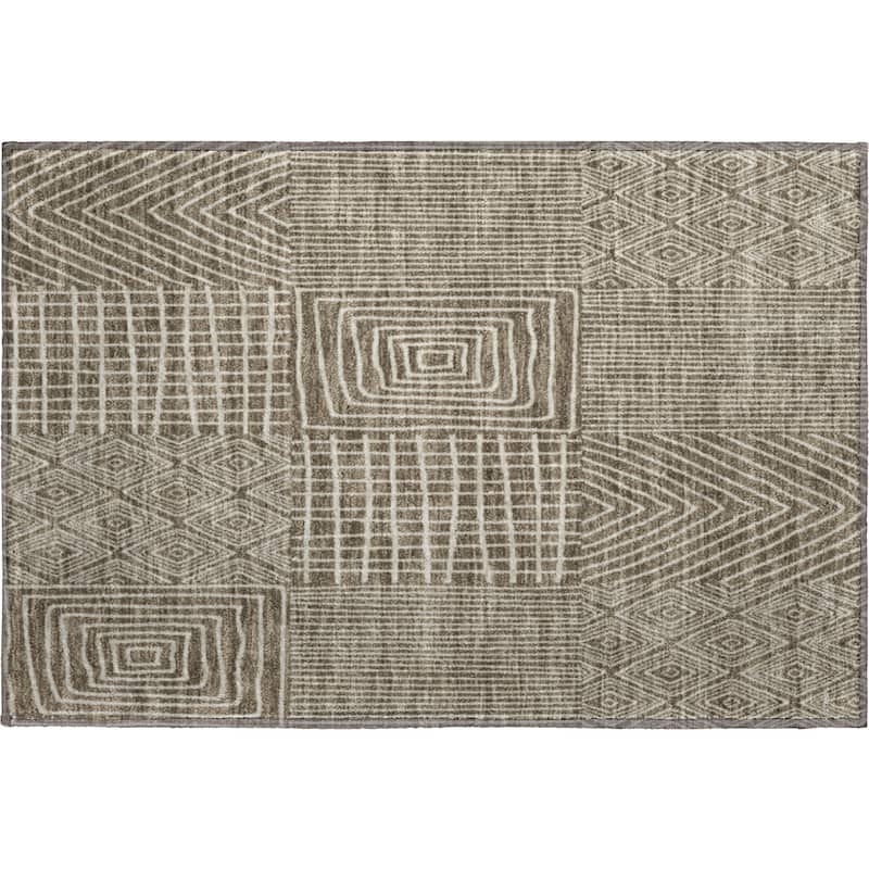 Premium Washable Super Soft Modern Geo Charm Mayfield Rug